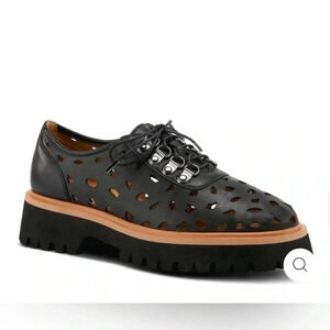 AZURA ROCKABILLY OXFORDS Black Sz 41